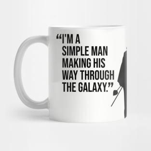 FETT Simple Man Quote Mug